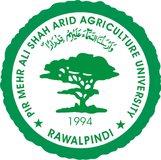 Pir Mehr Ali Shah Arid Agriculture University Logo