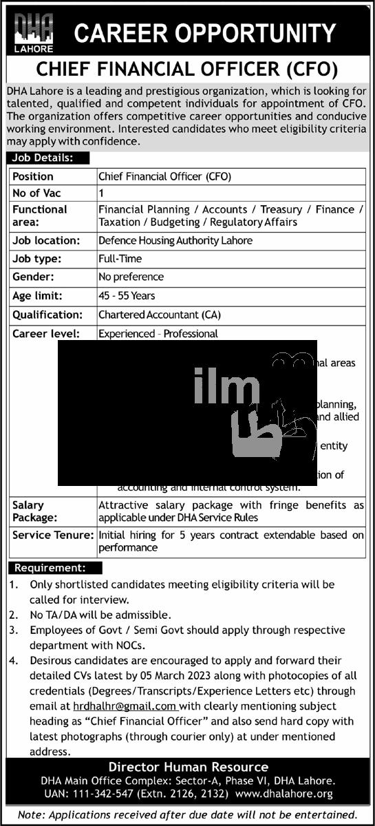 Job advertisement image.