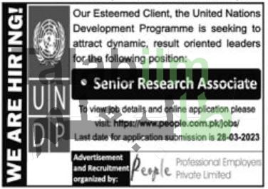 Job advertisement image.