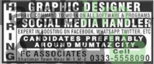 Job advertisement image.