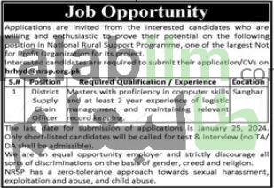 Job advertisement image.